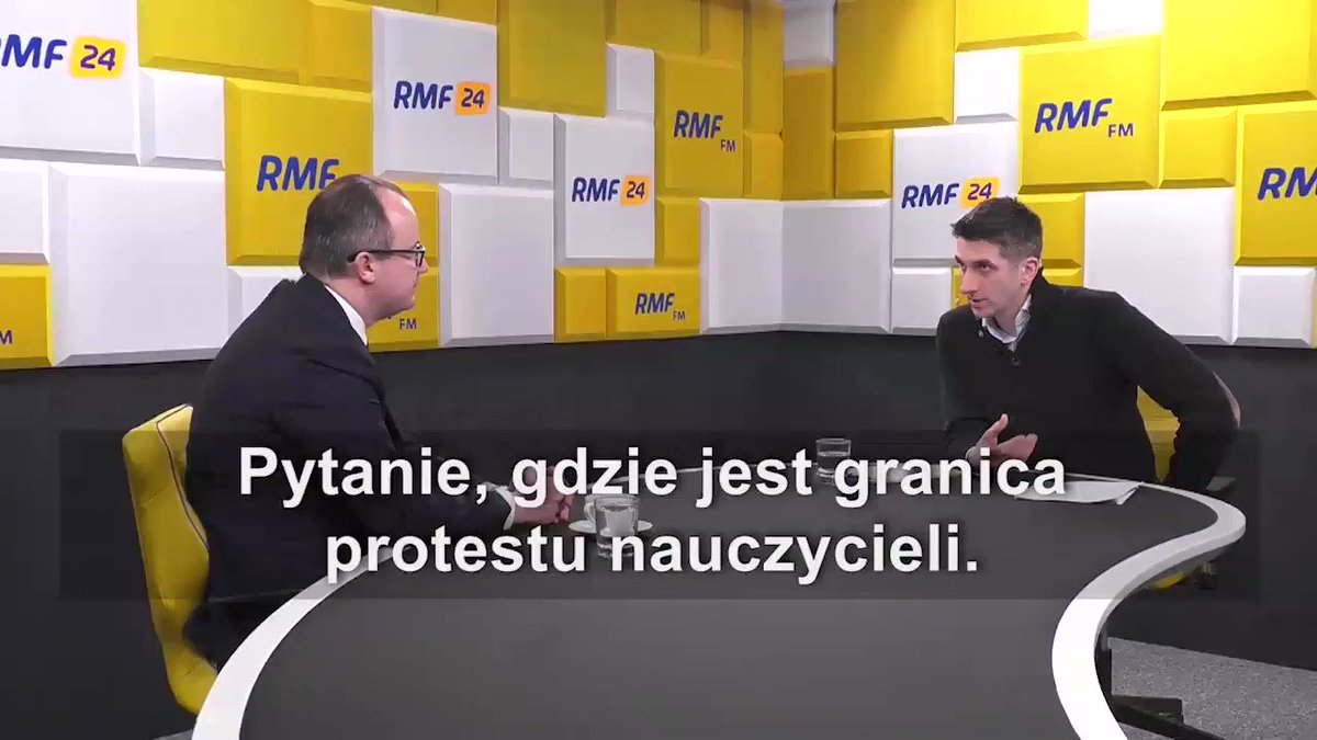 🎥 RPO @Adbodnar w #RozmowaRMF: Strajk nauczycieli jak strajk pilotów? @RMF24pl