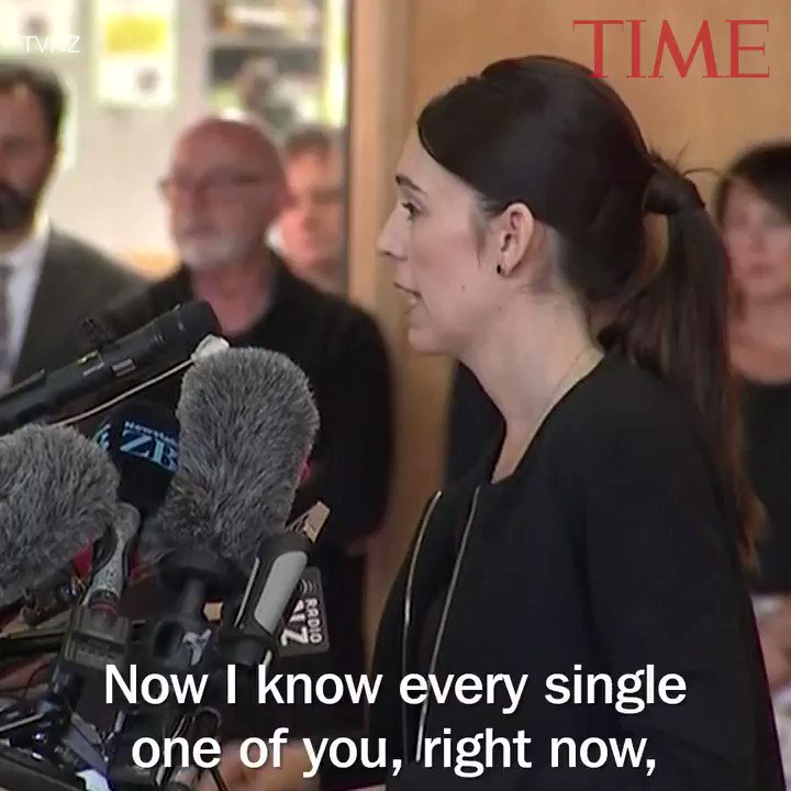 New Zealand Prime Minister Jacinda Ardern addressed a Christchurch school that lost students to the mosque shootings http://mag.time.com/sZ5VJUU