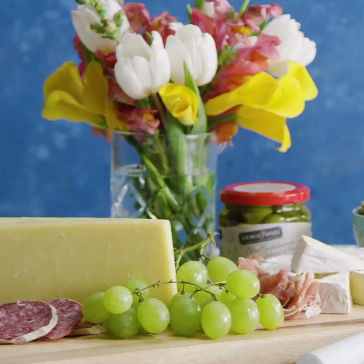 Spring into action and create a seasonal #springtime spread like this in no time. 🧀🍷 http://spr.ly/6011Ekv9L
