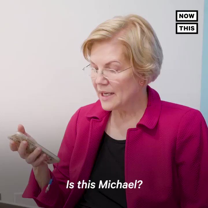 .@ewarren cold called some of her small donors, and their reactions were priceless