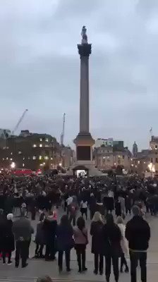 The Islamic call to prayer heard in London last night, meanwhile Christians were thrown in jail for reading their Bibles!!!