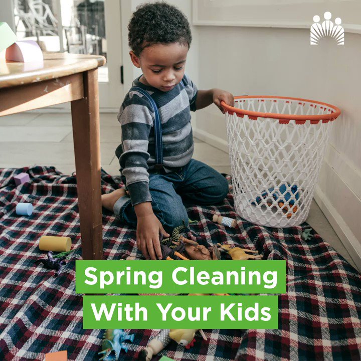 If it no longer brings them joy, let it go. Check out these tips on how to make spring cleaning fun with your kids.