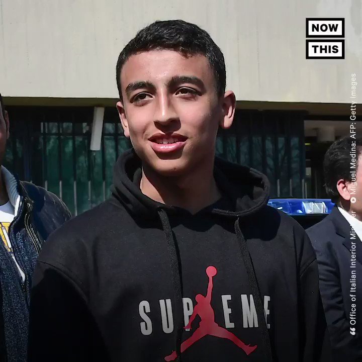 This young hero will be granted Italian citizenship after he helped save 50 children in a bus attack