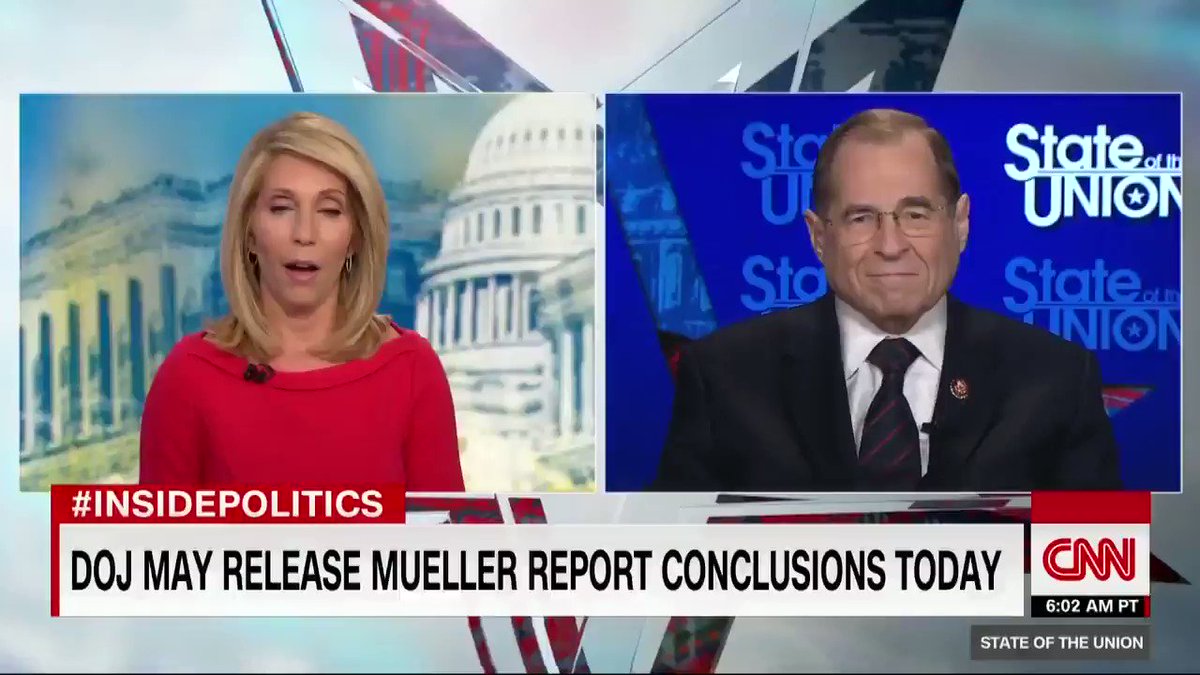 House Judiciary Chairman Jerry Nadler: "The special prosecutor is limited in scope, his job was limited in scope and limited to crimes. What Congress has to do is look at a broader picture. We have the responsibility of protecting the rule of law."