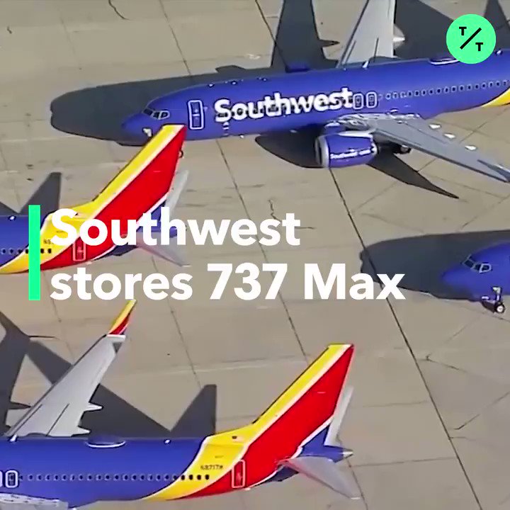 Southwest Airlines has begun storing all its #Boeing737Max aircraft in California amid the crisis
More @business: https://t.co/5JJuirG24e https://t.co/C5qOiQrDe2