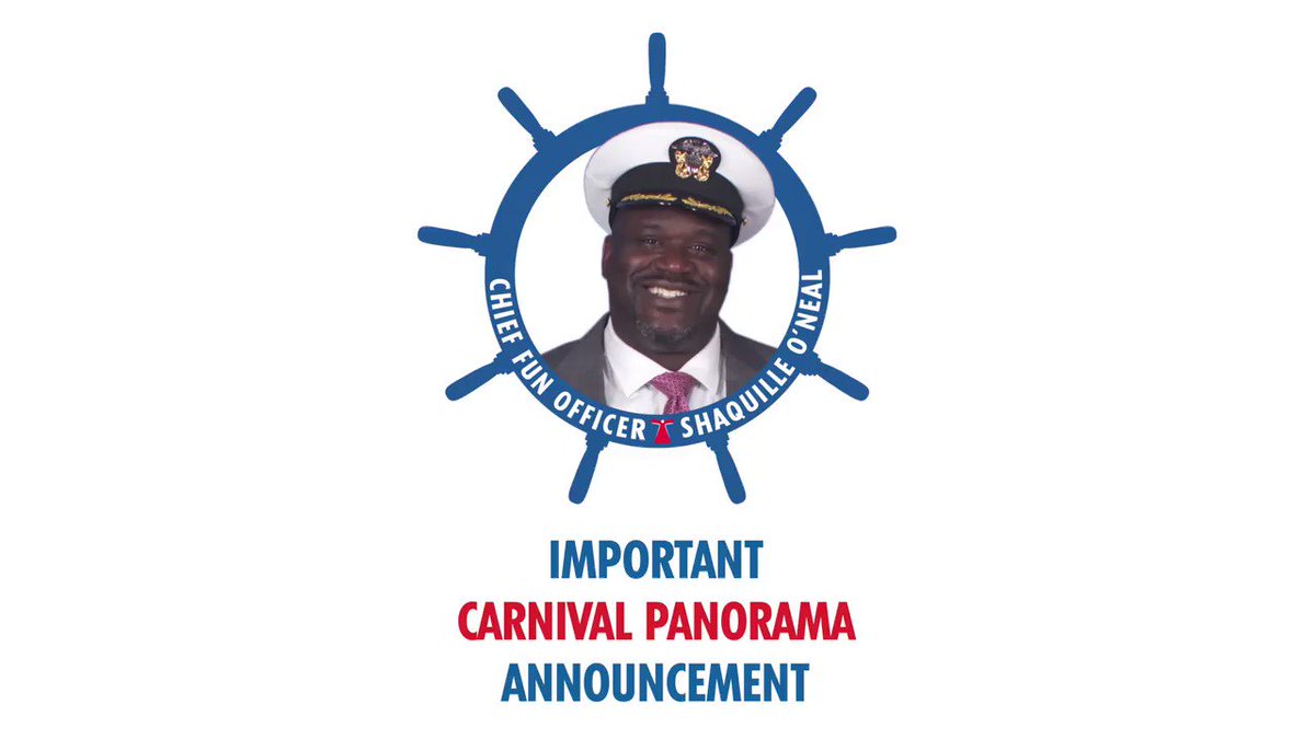 H2O-my-gosh, our Chief Fun Officer, @SHAQ, has a fun announcement to make about our new Choose Fun WaterWorks onboard Carnival Panorama! Turn your sound on for this fun-filled update! #ChooseFun #Carnival