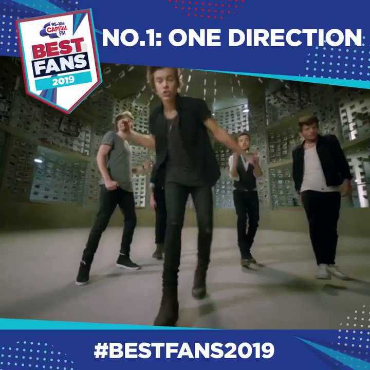 CONGRATULATIONS TO... @onedirection 💜💚❤️💙The boys & the #Directioners make it FOUR years in a row as Capital's Best Fans. Truly deserved 🙌http://capitalfm.co/ListenNow