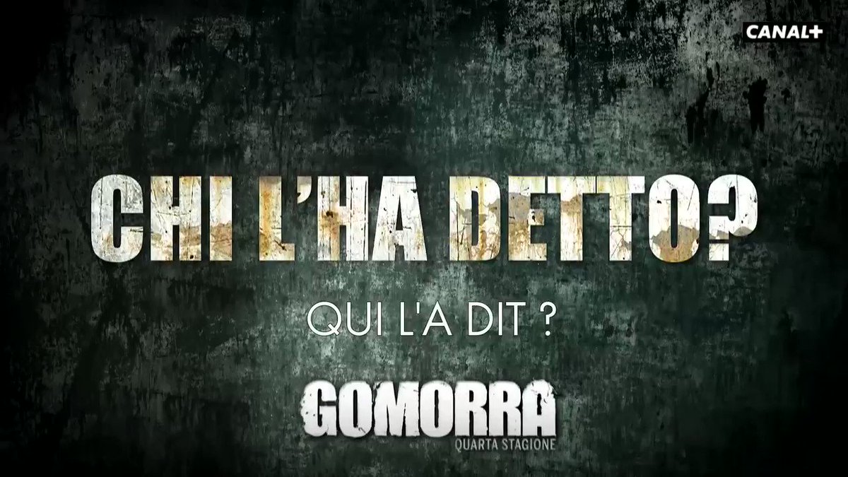 Canal Series Qui Est Aussi Incollable Sur Les Citations De Gomorra Que Le Cast De La Serie T Co Ubprhcucvl Twitter