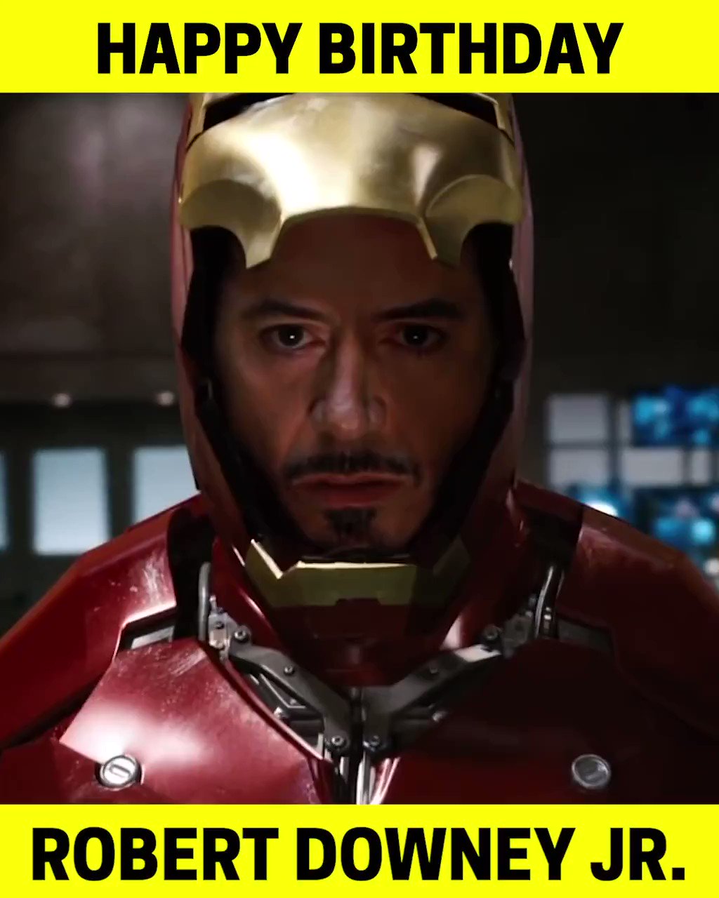 Happy Birthday, Tony....I mean Robert Downey Jr. 