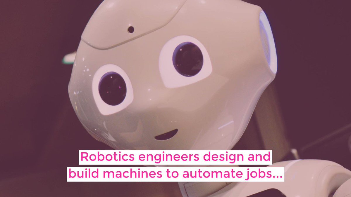 The field of robotics is booming and only projected to get bigger in the coming years. From security and medicine to food production and manufacturing.
Explore a career in Robotics Engineering today -
http://bit.ly/2VE9D94
#FridayFeeling #Careers