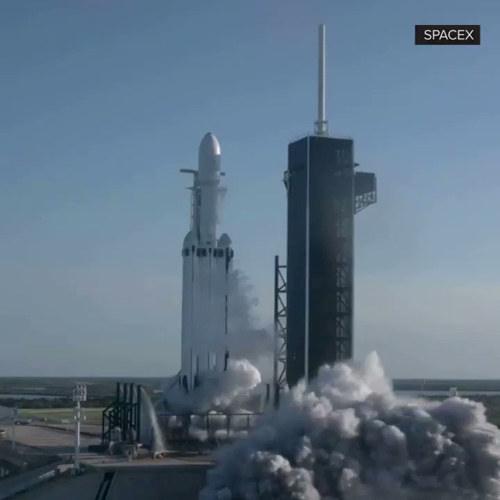 Watch SpaceX's #FalconHeavy rocket lands its center core on a ship for the first time