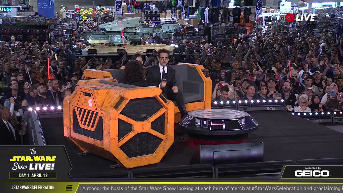 Kelly Marie Tran received a warm welcome back to #StarWarsCelebration at the #StarWarsShow stage. Watch more: http://strw.rs/6018EdJws
