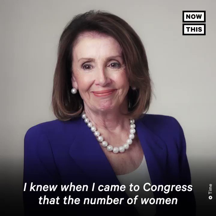 ‘There’s no issue that a woman couldn’t be in control of.’ — @SpeakerPelosi reflected on her place in history and the future after being named to the Time 100
