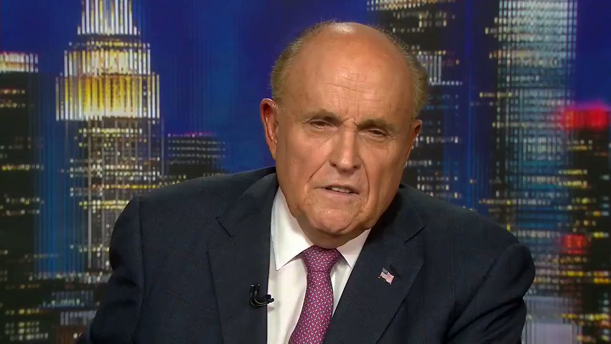 Rudy Giuliani: "If we're going to start making moral judgements about everybody in public office, we will have nobody in public office."