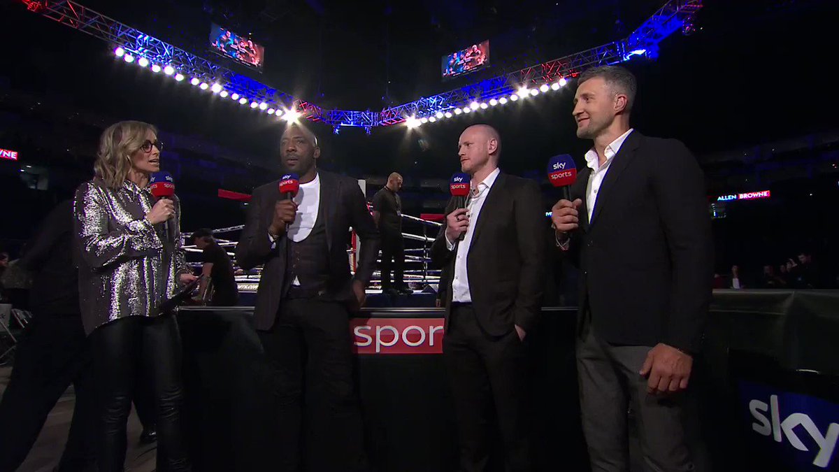 80,000 - Wembley... It was bound to come up
🤣 @Carl_Froch, @StGeorgeGroves