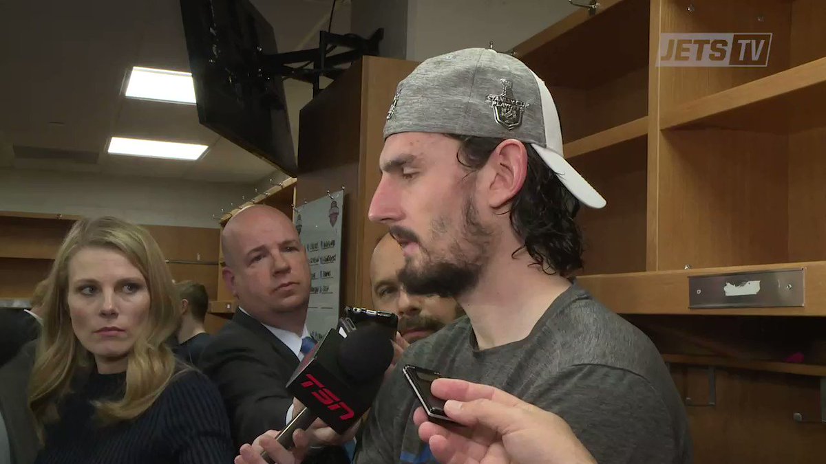 Want to understand why I mentioned that Hellebuyck looked shook up throughout the series?
Listen to this postgame interview. That’s where his head was at.