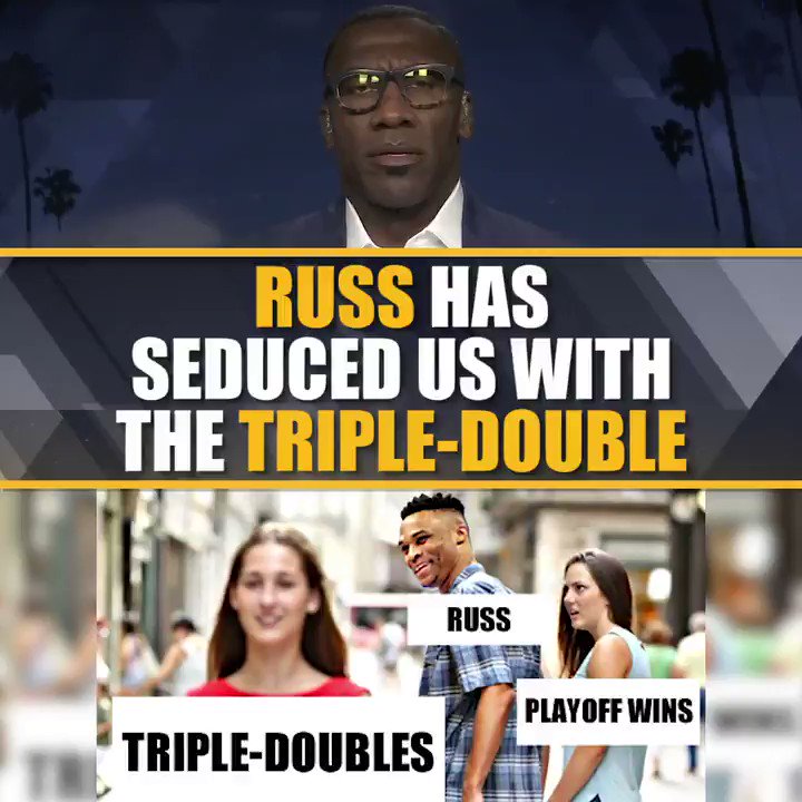 Russell is that good-looking girl that we overlook all the other flaws β she has a terrible personality, she's not really nice to people and she has a bad attitude.
via @ShannonSharpe