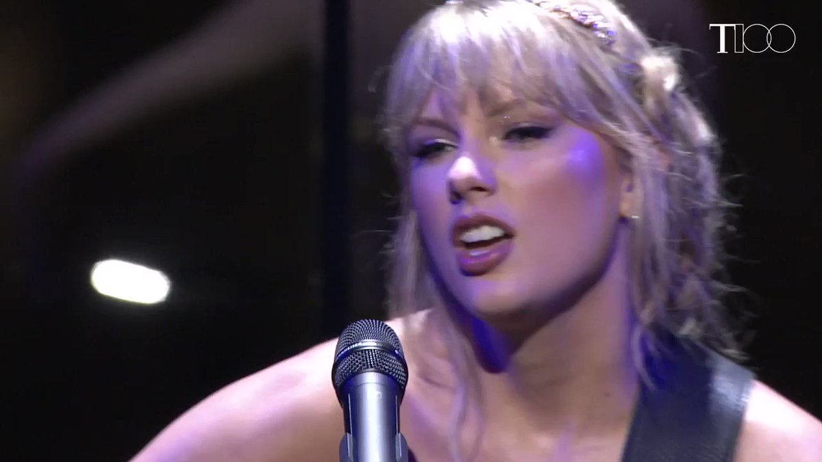 .@taylorswift13 performed at Tuesday night's #TIME100 Gala in New York City for an audience of fellow honorees http://mag.time.com/xNSY3j8