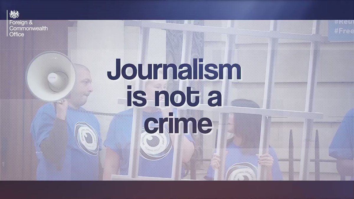 ✋ Journalism is not a crime.
🌍 That's why the UK and Canada are hosting the Global Conference for Media Freedom in London on 10 and 11 July #DefendMediaFreedom
📰 Find out more: https://www.gov.uk/government/topical-events/global-conference-for-media-freedom-london-2019 …