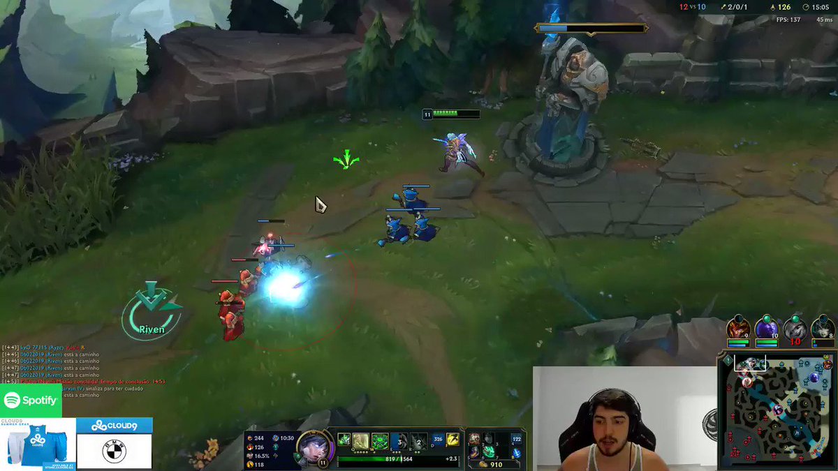 QUANDO EU JOGO TRYHARD DE RIVEN