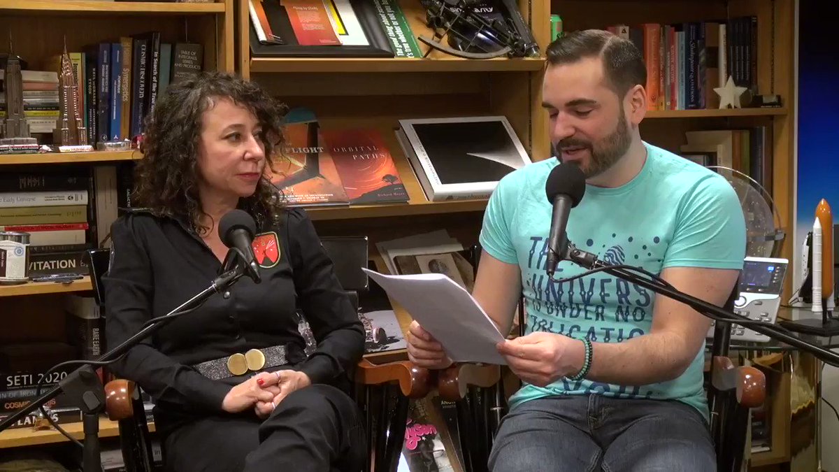 Wait…does dark matter mean that aliens exist? @jannalevin, @neiltyson, and @harrisoncomedy ponder the unknown.