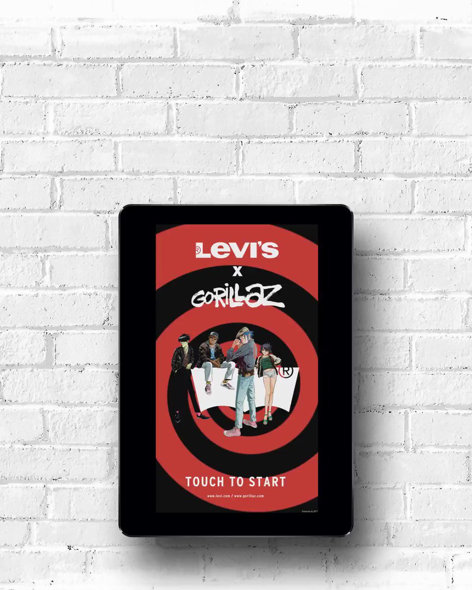 levi's gorillaz collab