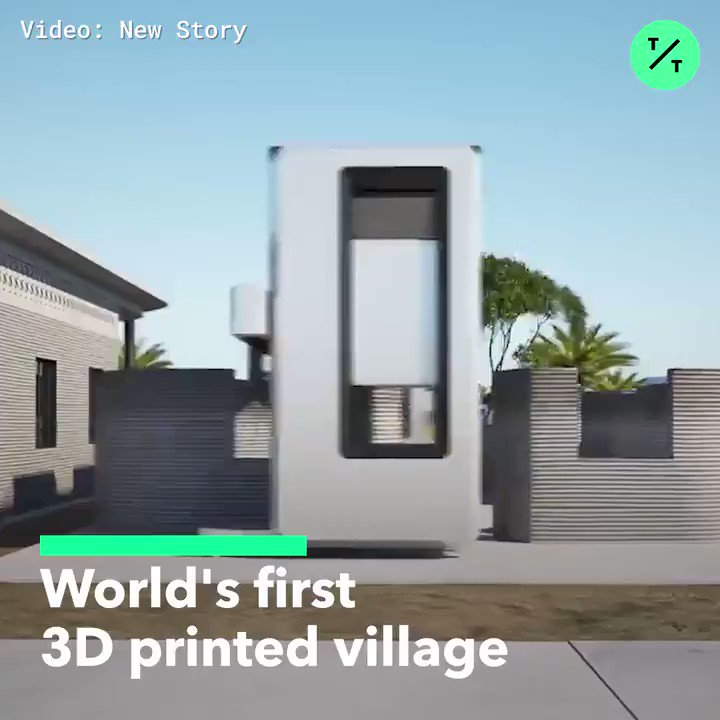 The world's first 3D-printed village is being built in Latin America