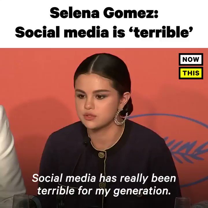‘Social media has really been terrible for my generation.’ — @selenagomez was not afraid to get real about the dangers of social media