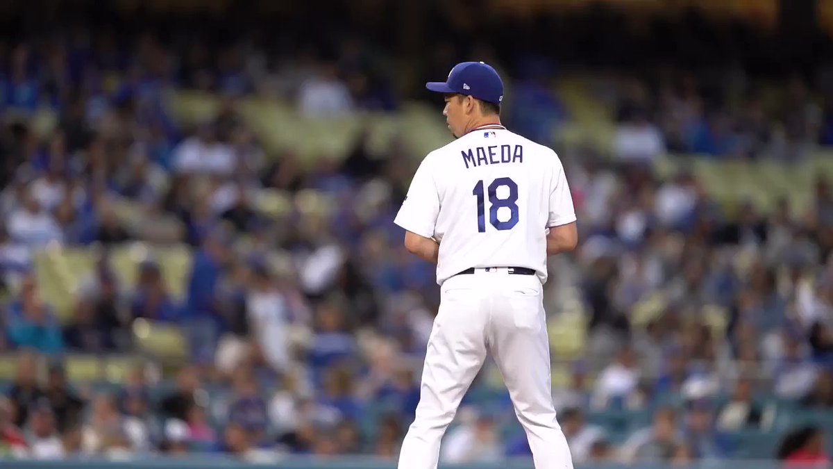 Kenta Maeda is the first @Dodgers pitcher to strike out 12+, allow 0 R and drive in 2+ runs since Brad Penny in 2007.