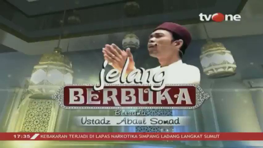 Nikmat memberi dan lebih mengutamakan orang lain. Simak pembahasannya bersama Ust. Abdul Somad.Tonton Jelang Berbuka selengkapnya di tvOne connect, android http://bit.ly/2EMxVdm & ios https://apple.co/2CPK6U3 . #RamadhanditvOne