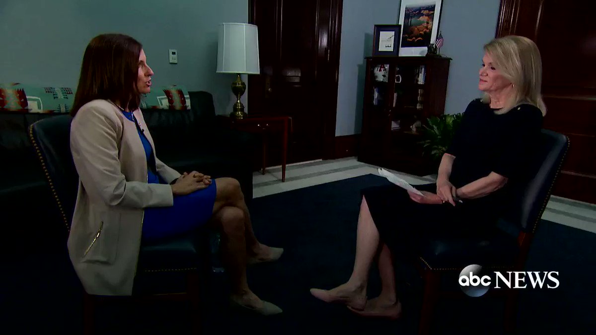 "I just feel very strongly that commanders need to be responsible," Sen. Martha McSally tells @MarthaRaddatz on legislation to combat sexual assault in the military.
During a March hearing, the Air Force combat veteran said a superior officer raped her https://abcn.ws/2EvDsSQ
