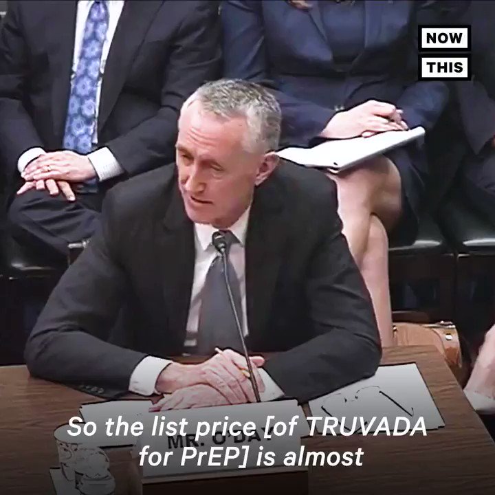 .@AOC asked this pharma exec why a life-saving HIV drug costs nearly $2,000 in the U.S. and $8 in Australia
