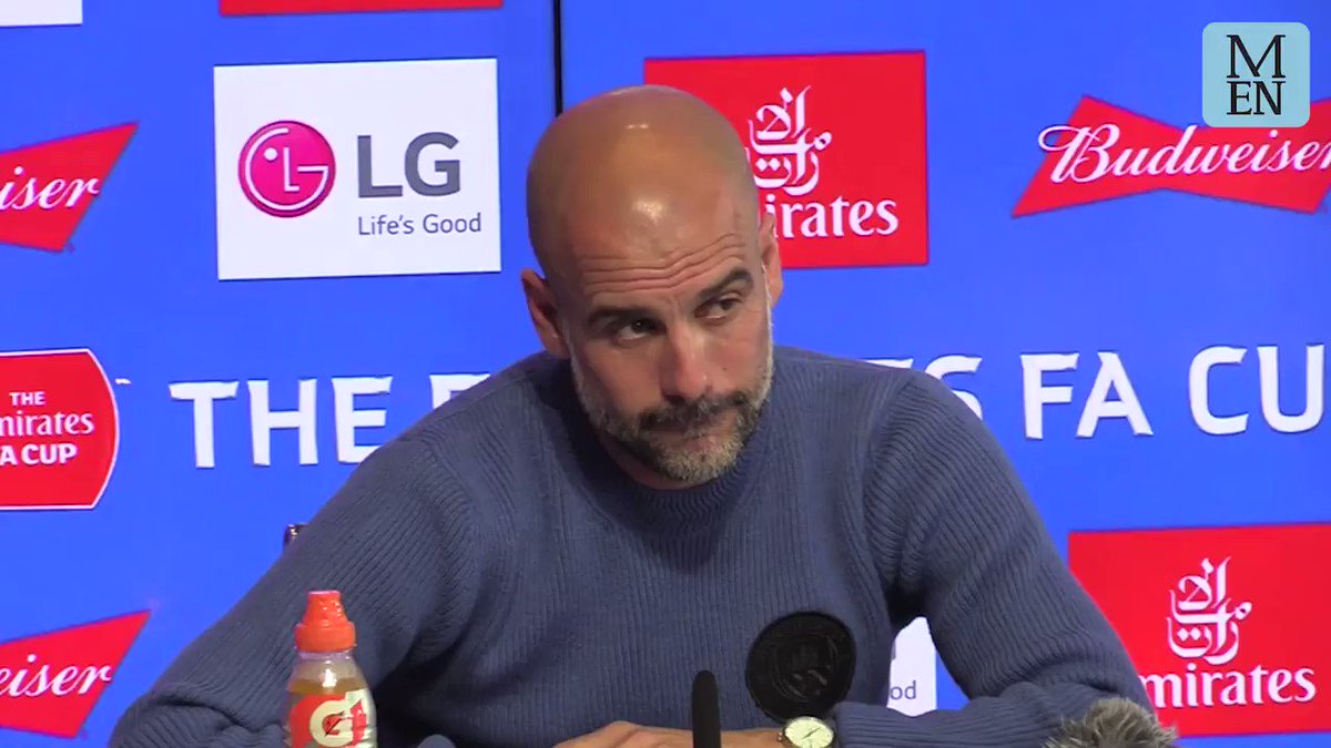 Pep: “How many times do I say, i’m not going to Juventus.” #MCFC