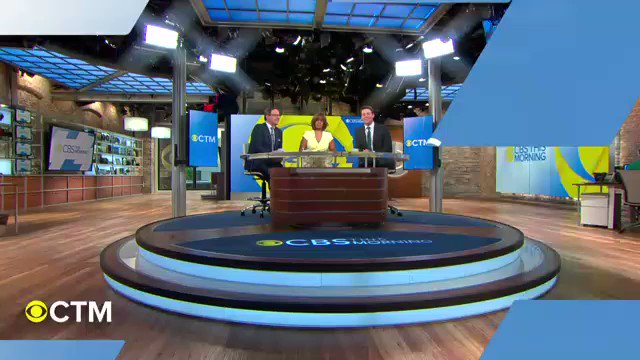 Welcome to @CBSThisMorning!
"I'm excited for us... it's our game day!" -- @GayleKing on the launch of #CTM