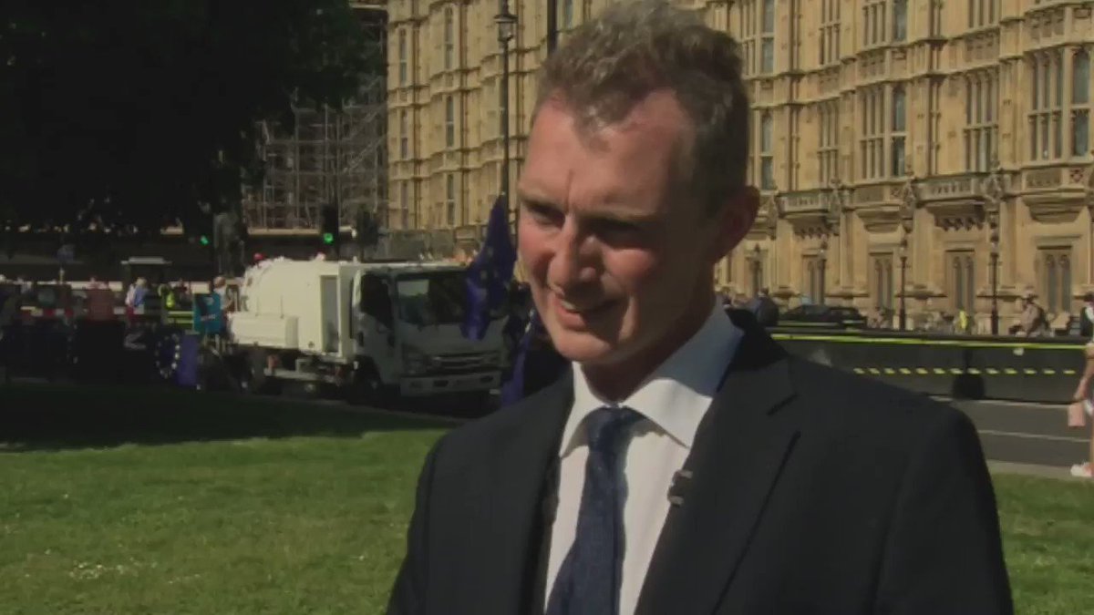 Brexit supporting MP David Davies called a liar while giving TV interview https://bbc.in/2WVK6cp