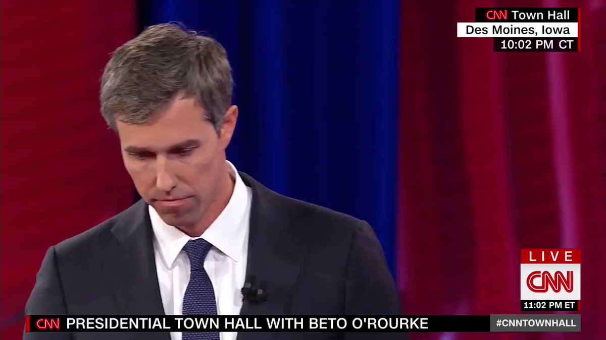 Beto O'Rourke's photo on #CNNTownHall