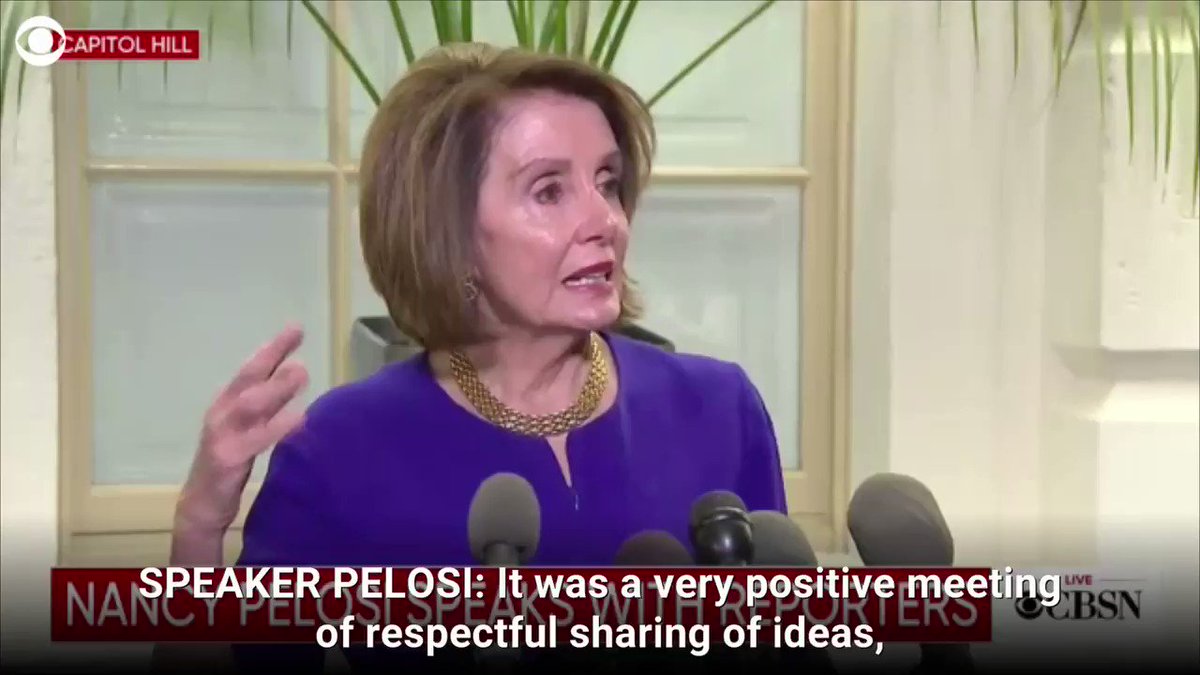 “We believe that the president of the United States is engaged in a cover-up,” @SpeakerPelosi said today following a meeting with House Democrats.