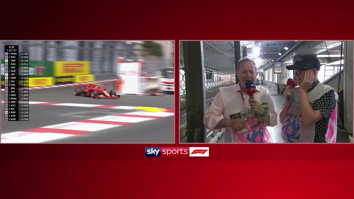 🔊 Sound on from the tunnel! 🔊
"It's the loudest thing I've ever heard in my life." 😂
@MBrundleF1 gave @achrisevans a taste of his trackside practice view at the #MonacoGP - and it's fair to say he enjoyed it!
Follow our blog: https://www.skysports.com/f1/live-blog