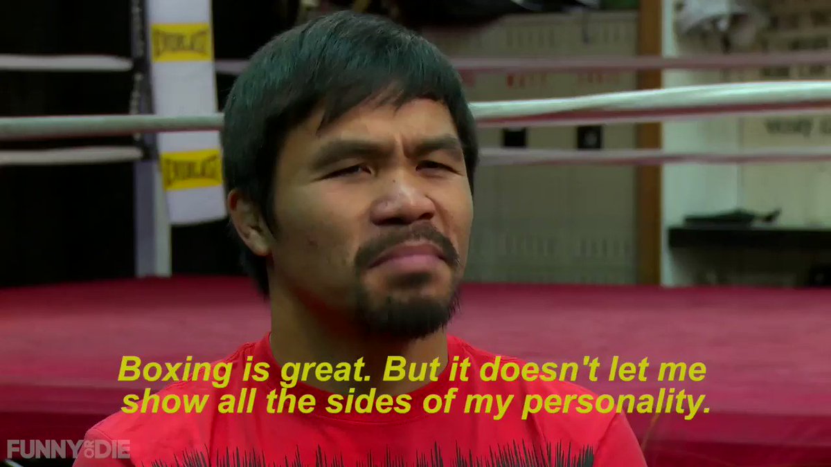 It takes a lot to enter the world of Pro Wrestling as Manny Pacquiao finds out the hard way.
Watch the full video: https://www.funnyordie.com/2015/1/23/17731764/manny-pacquiao-becomes-a-professional-wrestler …