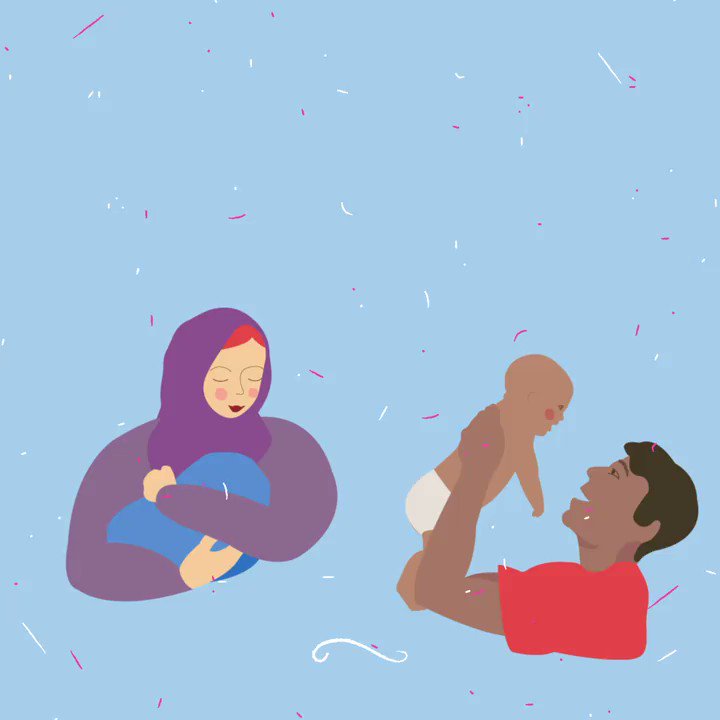 Pour aider leurs enfants, aidez les parents.
Nous demandons un congé parental payé de 6 mois minimum pour les mères ET pour les pères.
#LesPremiersMomentsComptent