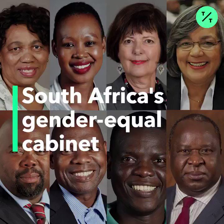 South Africa Cabinet Gender Balance Baaz