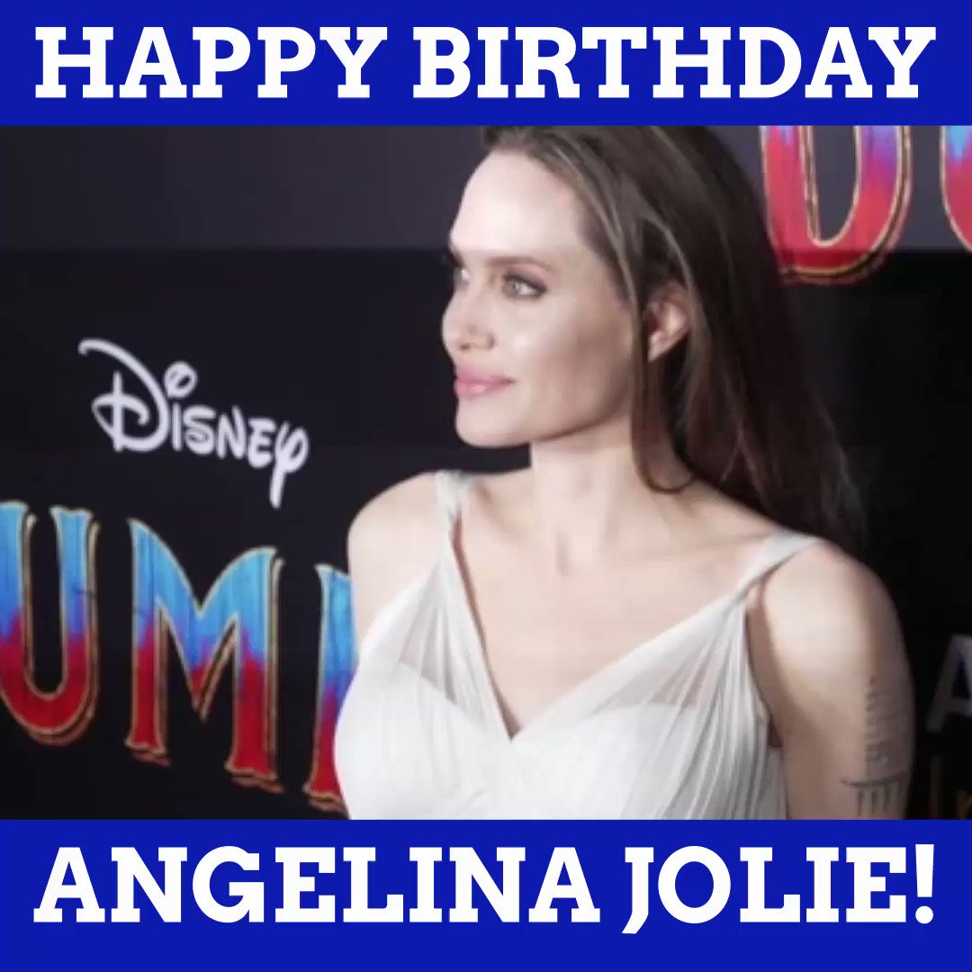 Happy birthday, Angelina Jolie!  