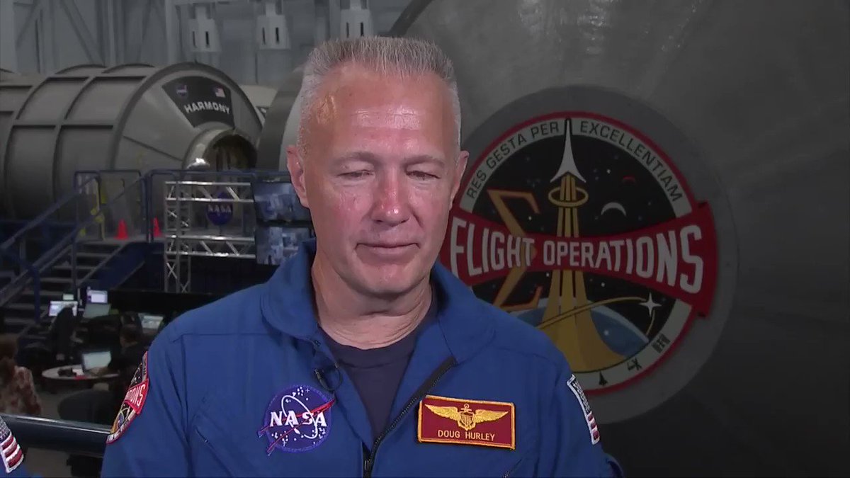 Astronauts look to make history, flying the first-ever mission between NASA and Elon Musk’s SpaceX https://reut.rs/2Kwk0ZZ