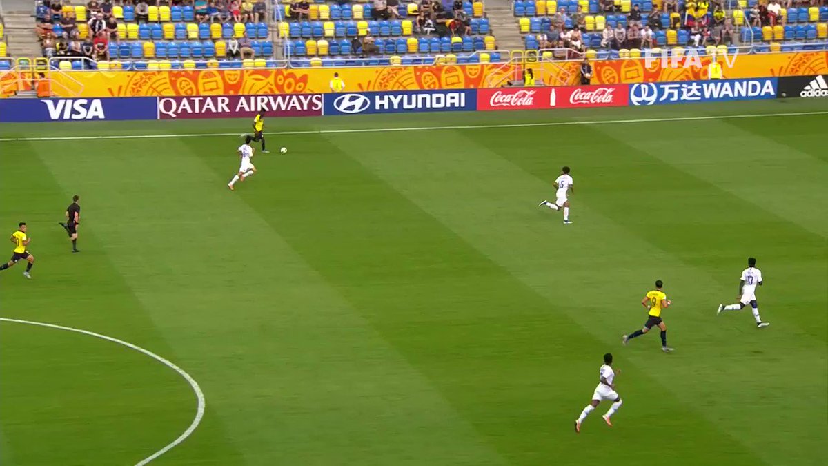 Now THAT'S how you strike first in a #U20WC quarter-final 👏
This rocket from @FEFecuador's Jose Cifuentes is our Goal of the Day 🚀🇪🇨