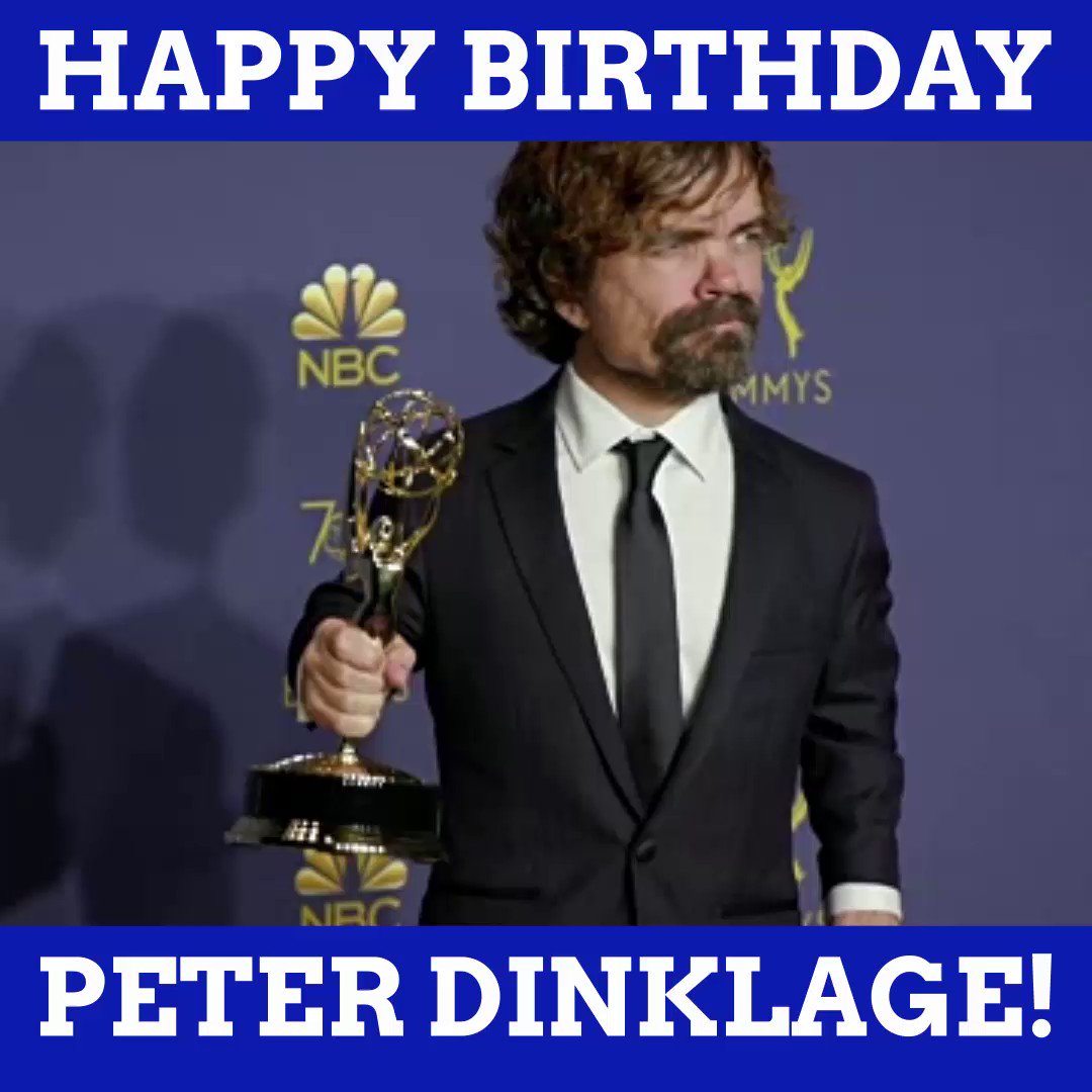 Wishing a very happy 50th birthday to star Peter Dinklage!  