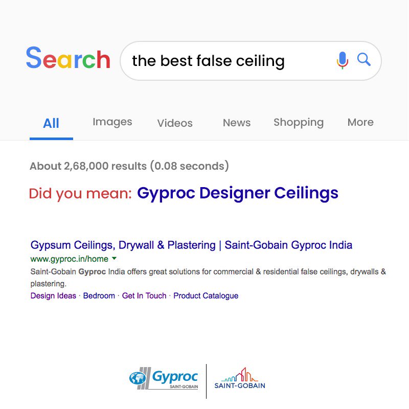 False Ceiling Drywall Saint Gobain Gyproc India A Designs