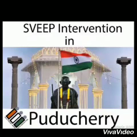 Have a look at voter awareness and engagement activities taken up for #LokSabhaElections2019 in #Puducherry @ceopuducherry @SpokespersonECI @PIB_India @MIB_India @airnewsalerts @DDNewsLive