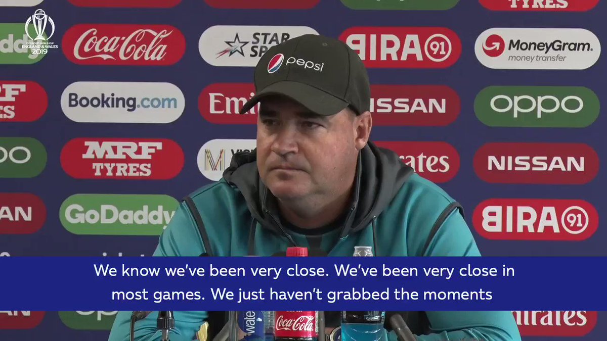 "We just haven't grabbed the moments when they've presented themselves."Pakistan coach Mickey Arthur looks ahead to his side's massive game tomorrow against India.