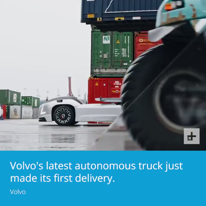 . .Volvo's latest autonomous truck just made its first delivery.