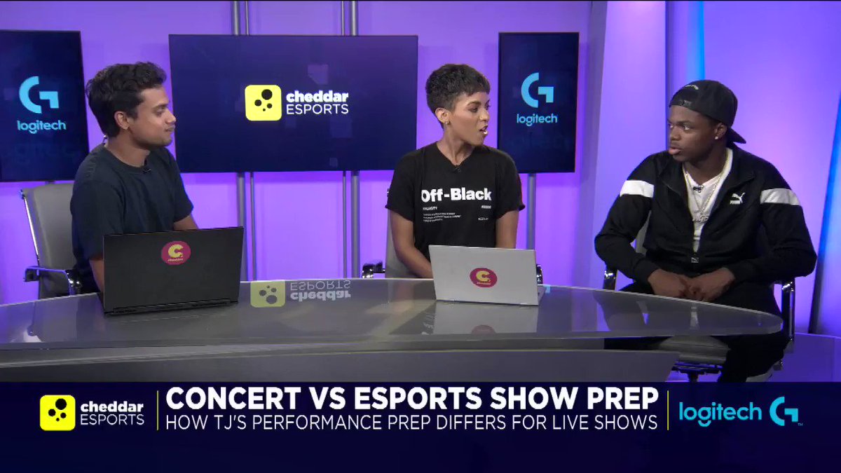 .@DefJam artist, @TjPorter, says he has begun streaming video gameplay after watching his younger brother build up a following on @Youtube. #CheddarEsports